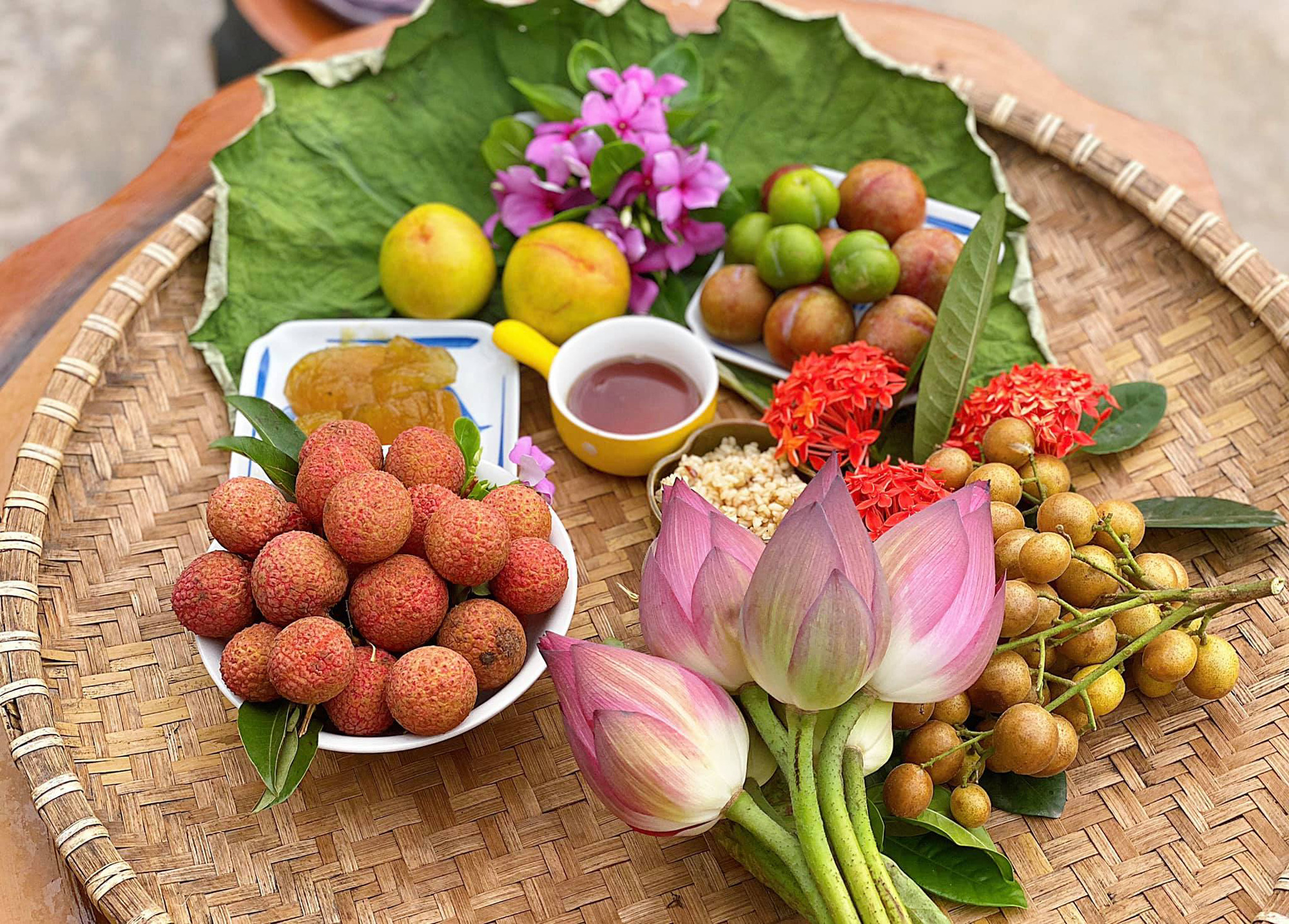 Mâm cơm cúng Tết Đoan Ngọ miền Bắc