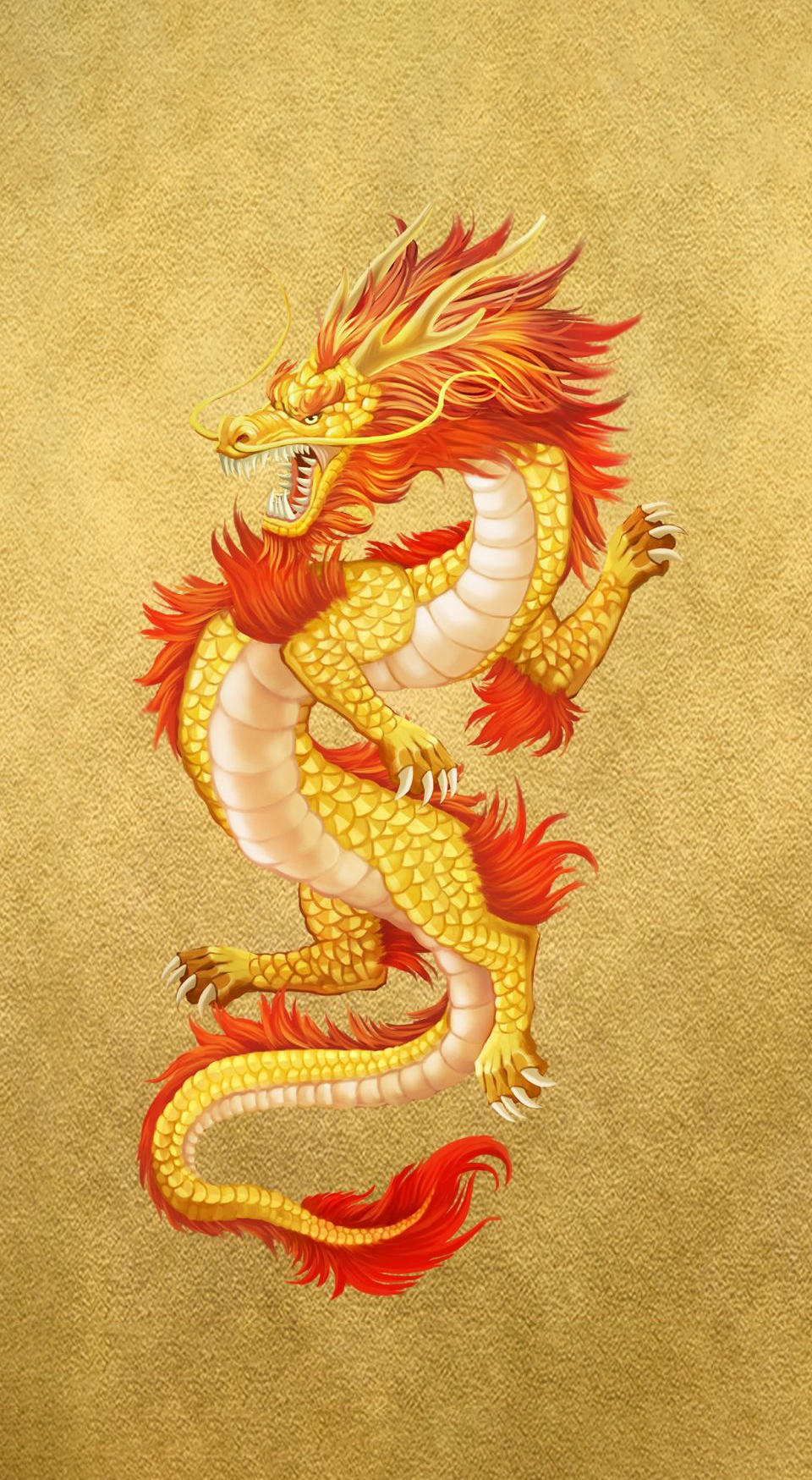 желтый дракон китай