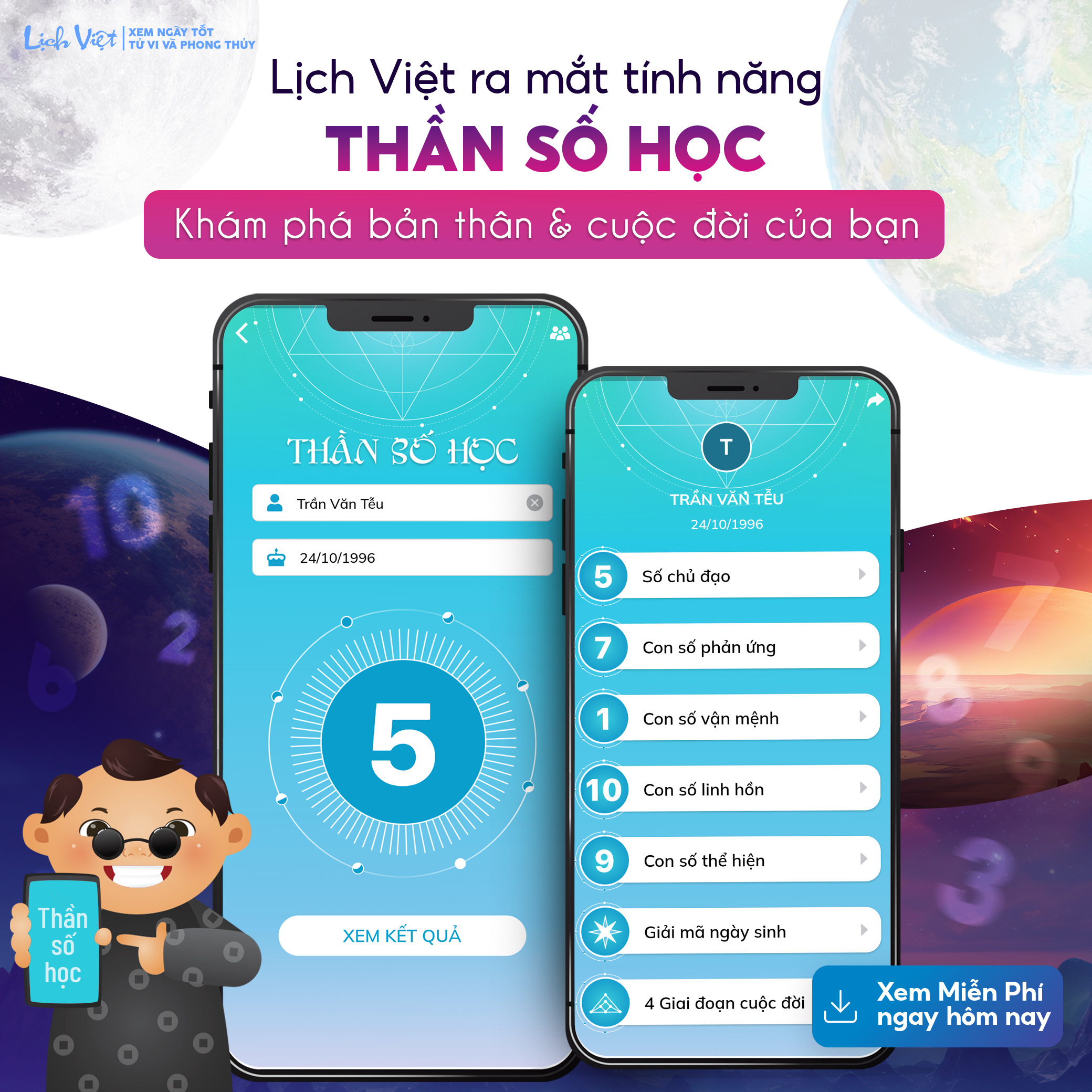 tính năng thần số học