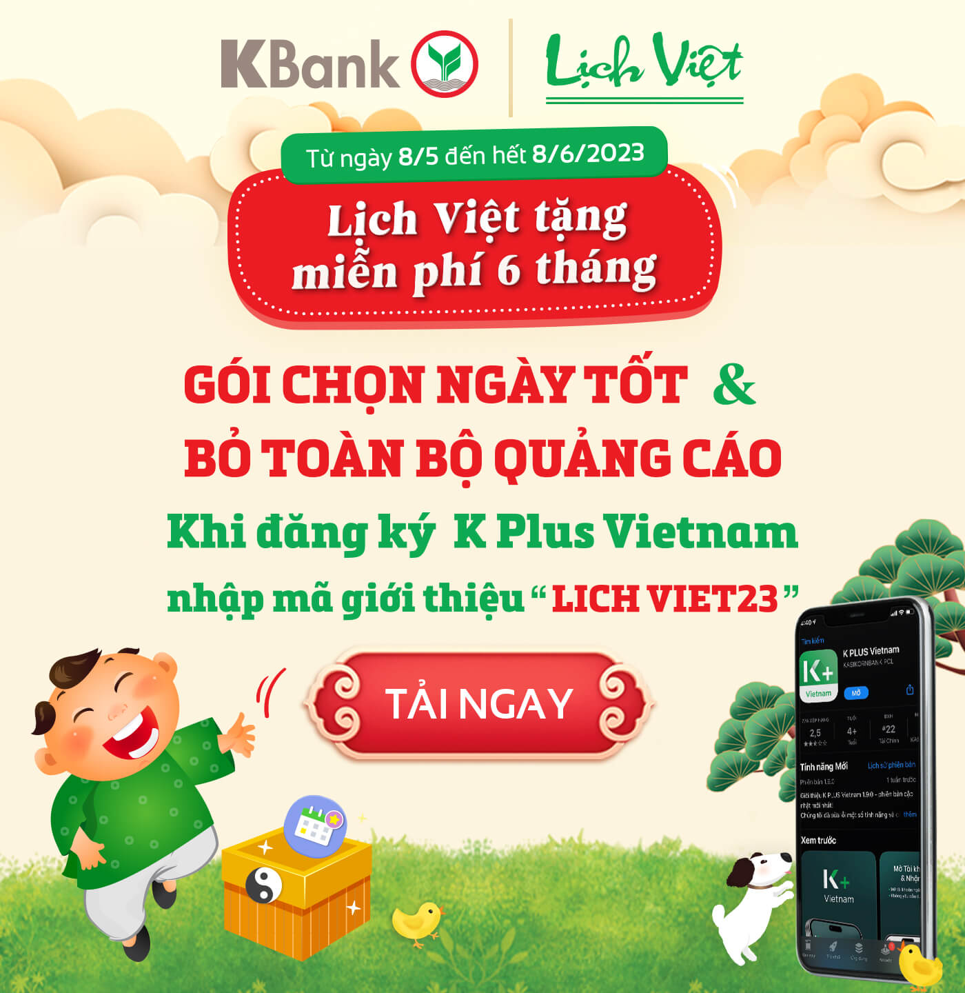 tải app nhận qu&agrave;