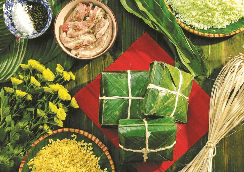 Chọn mua b&aacute;nh chưng l&agrave;m từ nguy&ecirc;n liệu tươi sạch