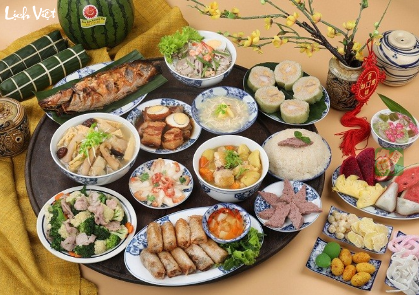 Mâm cúng tất niên miền Nam