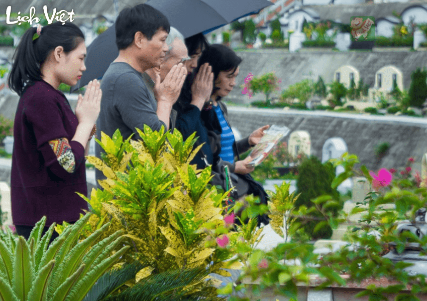 Lễ vật cần chuẩn bị khi tảo mộ