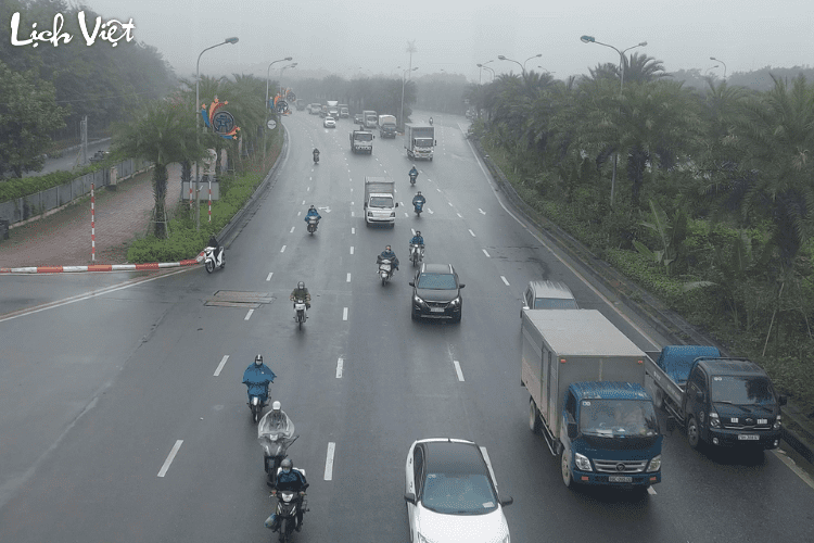 Thời tiết miền Bắc cuối th&aacute;ng 2 đầu th&aacute;ng 3/2024