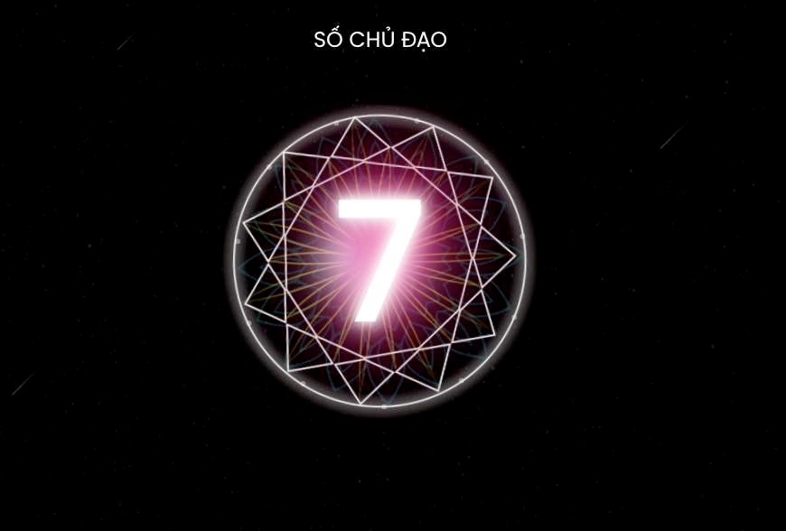 số chủ đạo 7