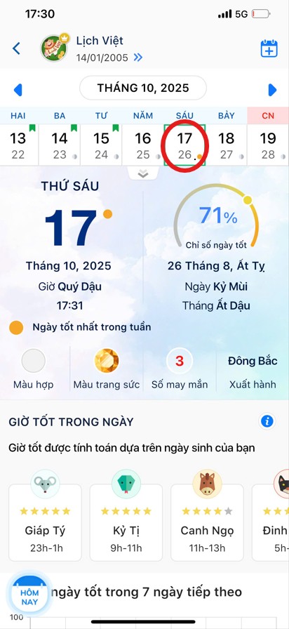 Ngày tốt