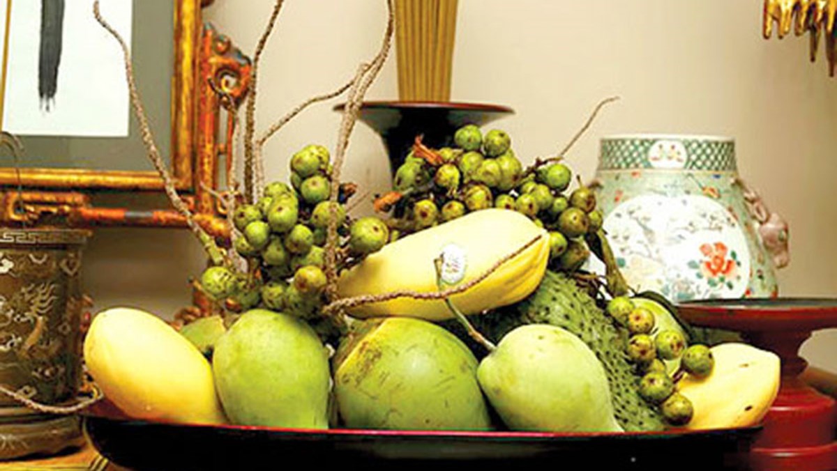 Mâm ngũ quả miền Nam