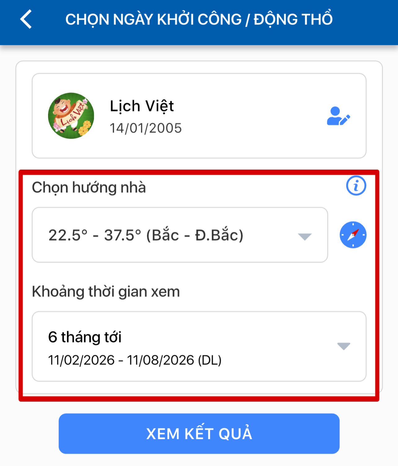 Điền th&ocirc;ng tin